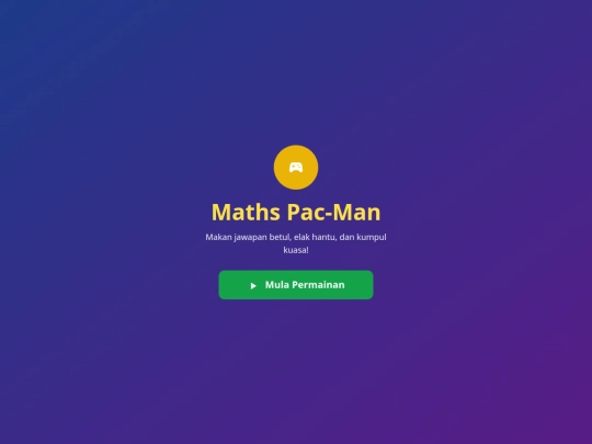 mathspacman/tambah screenshot