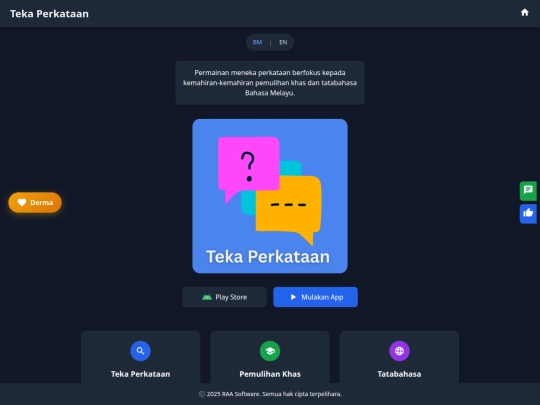 tekaperkataan screenshot