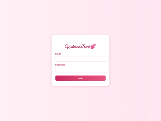 login screenshot
