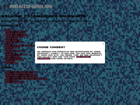 index screenshot