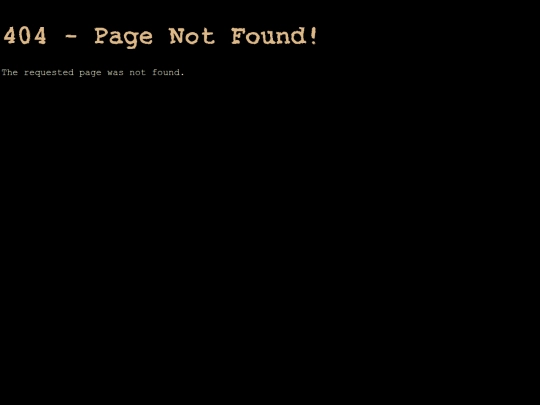 not_found screenshot