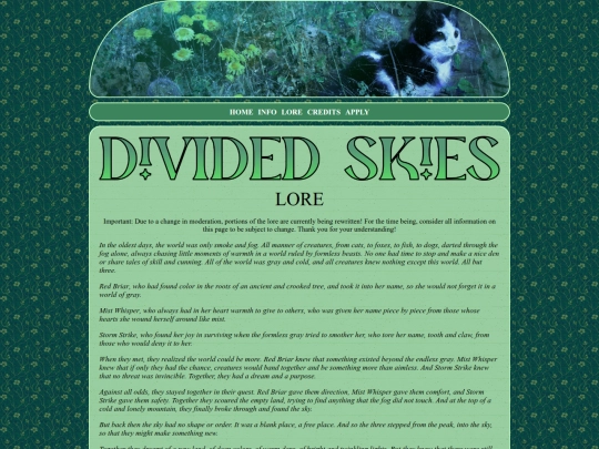 lore screenshot