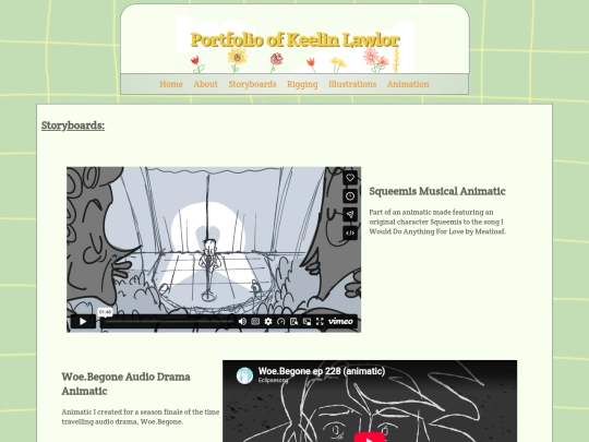 storyboard screenshot