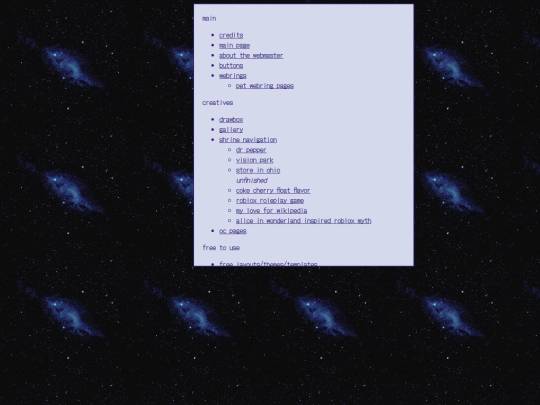 sitemap screenshot