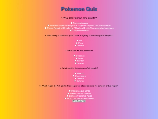JavaScript/JavaScript_Quiz screenshot