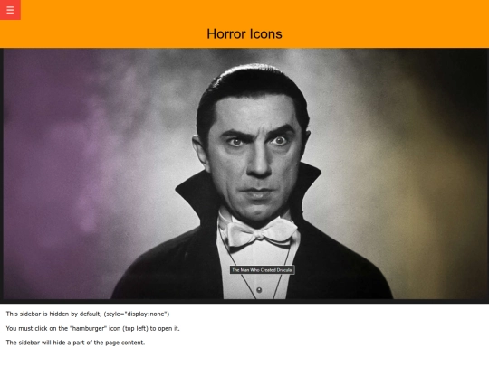 W3.CSS_Halloween/Contact screenshot