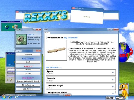 poems screenshot