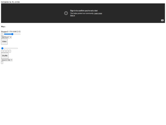 webdeck-player screenshot