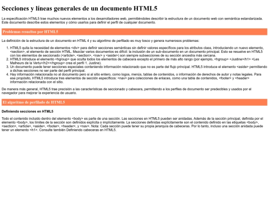 secciones_html5 screenshot