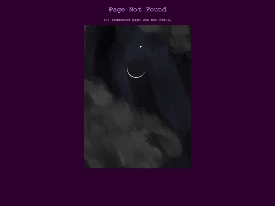 not_found screenshot