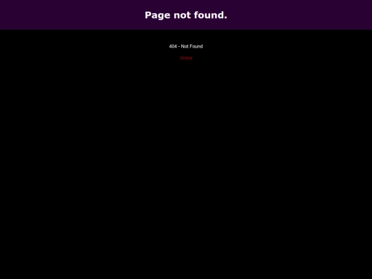 404 screenshot