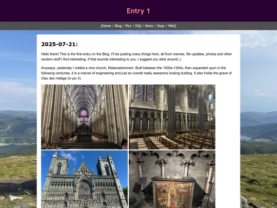 Blog1 screenshot