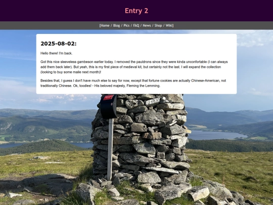 Blog2 screenshot