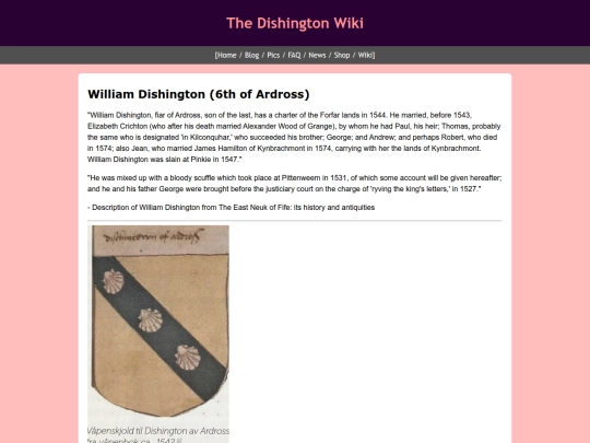 WilliamDishington6th screenshot