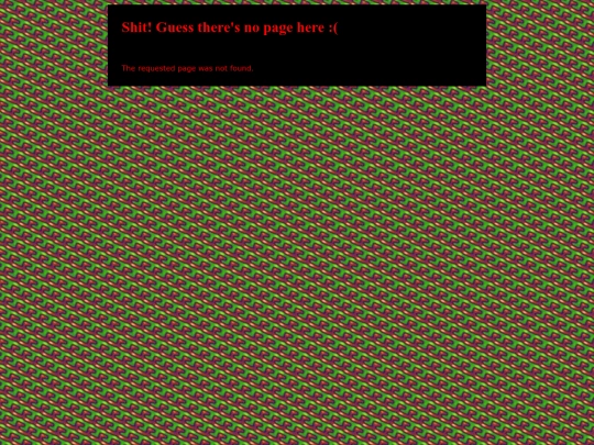 not_found screenshot