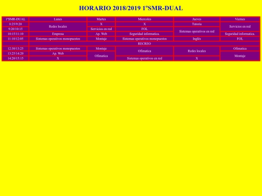 horario2018-2019/horario 2018-2019 screenshot