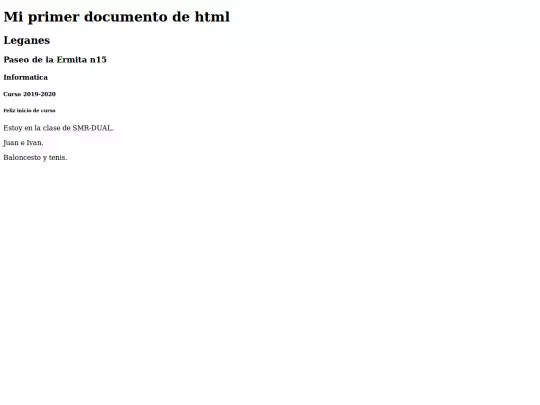 primer html screenshot