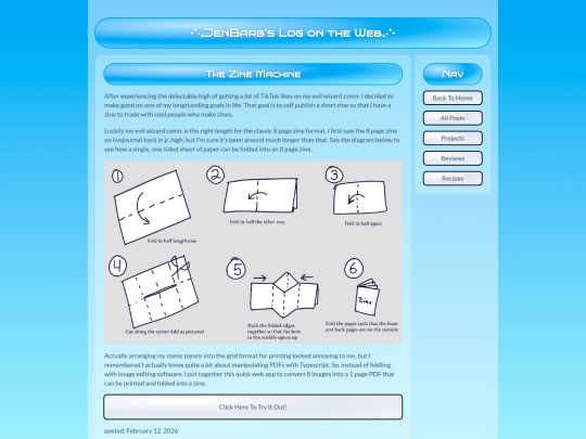 home/weblog/posts/zine-machine screenshot