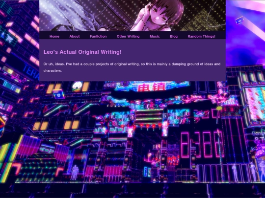 writing screenshot