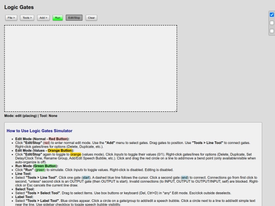 Html-LogicGates screenshot