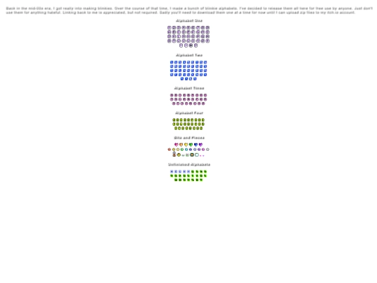 alphabets screenshot