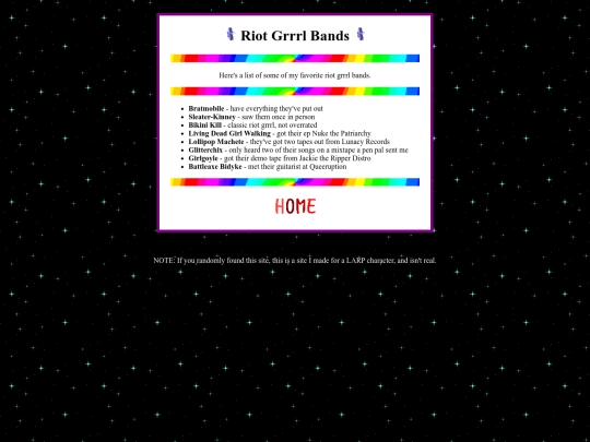 queergrrrl79/riotgrrrlbands screenshot