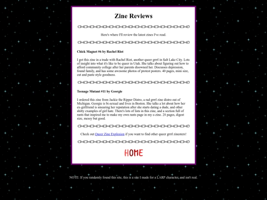 queergrrrl79/zinereviews screenshot