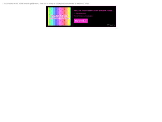 randomgen screenshot