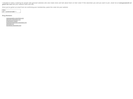 webring screenshot