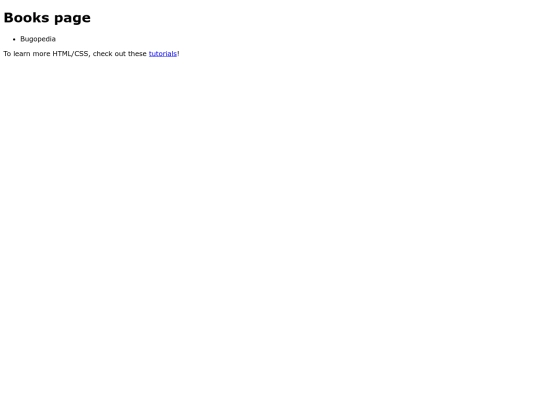 books screenshot
