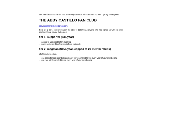 abbycastillofanclub screenshot