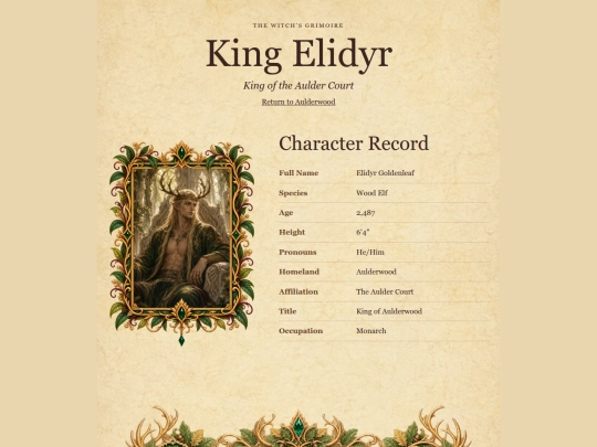 worlds/craesos/characters/aulderwood/king-elidyr screenshot
