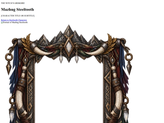 worlds/craesos/characters/bulkrag-mountains/steeltooth/mazhug-steeltooth screenshot