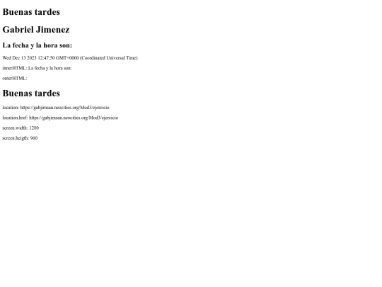 Mod3/ejercicio screenshot
