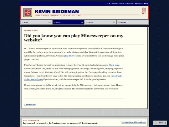 blog-minesweeper screenshot