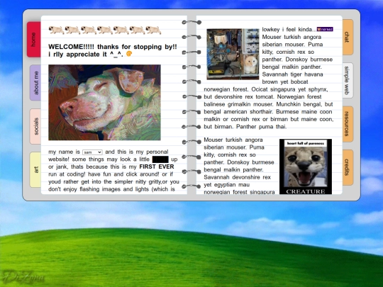 websites/playingaround screenshot
