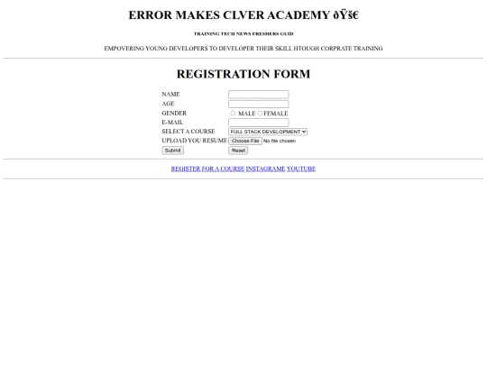 emc/register screenshot