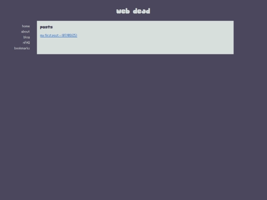 blog screenshot