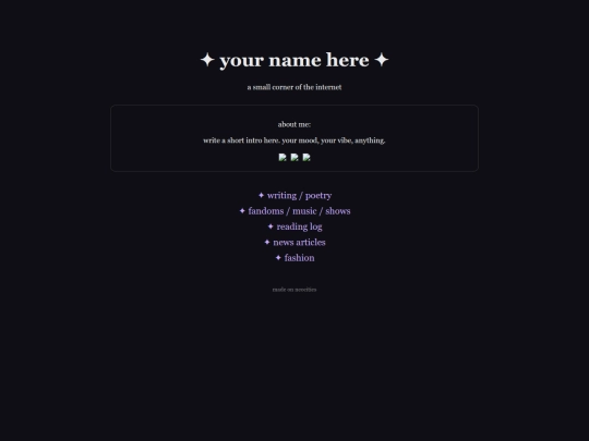 index screenshot
