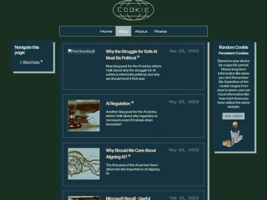 blog screenshot