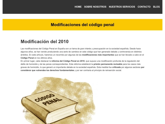 blog screenshot