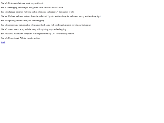Updates screenshot