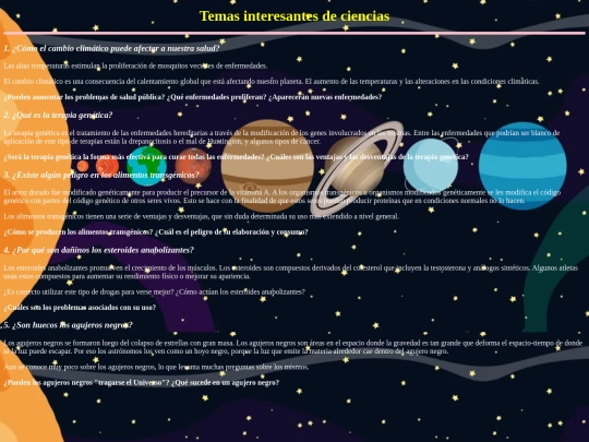 TemasCiencia screenshot