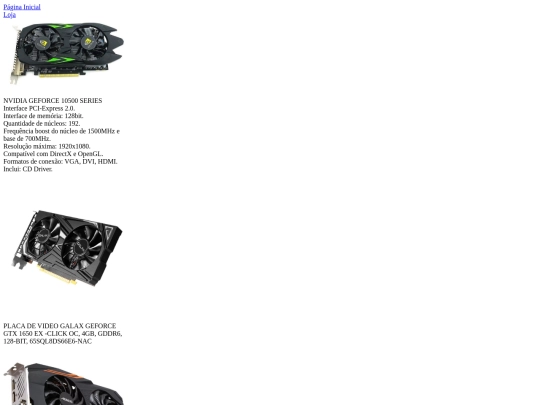 loja screenshot