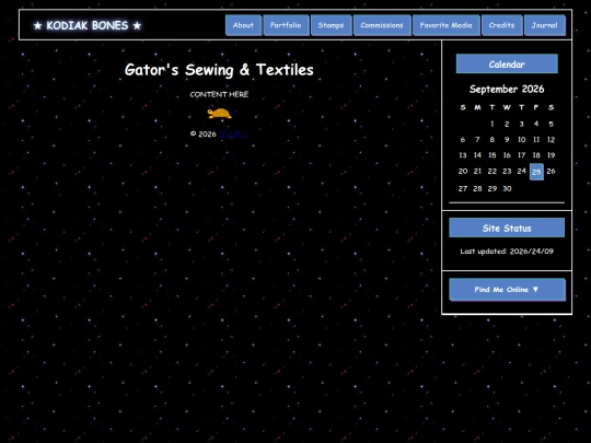 Special Interests/sewing screenshot