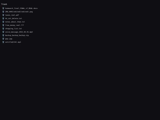 files screenshot