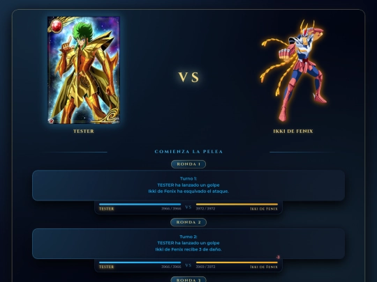 peleas/TESTER vs Ikki de Fenix screenshot