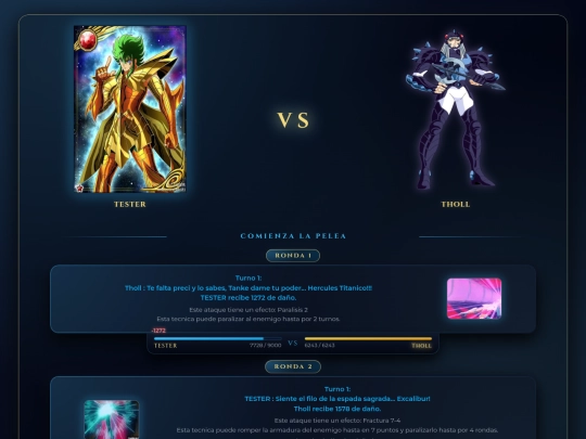peleas/TESTER vs Tholl screenshot