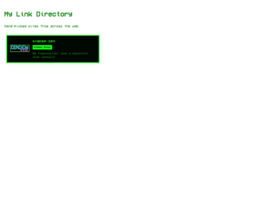 pages/cool_sites screenshot