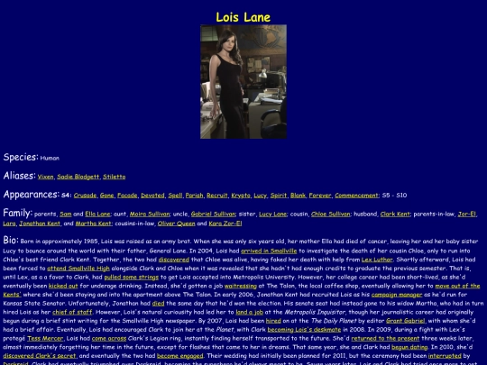 cast/Lois screenshot
